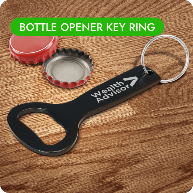 Bottle opener key ring