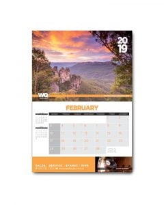 CBS Printing Weild Quip 2019 Calendar inside