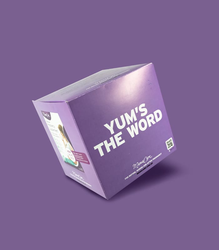 Yums the word Cube